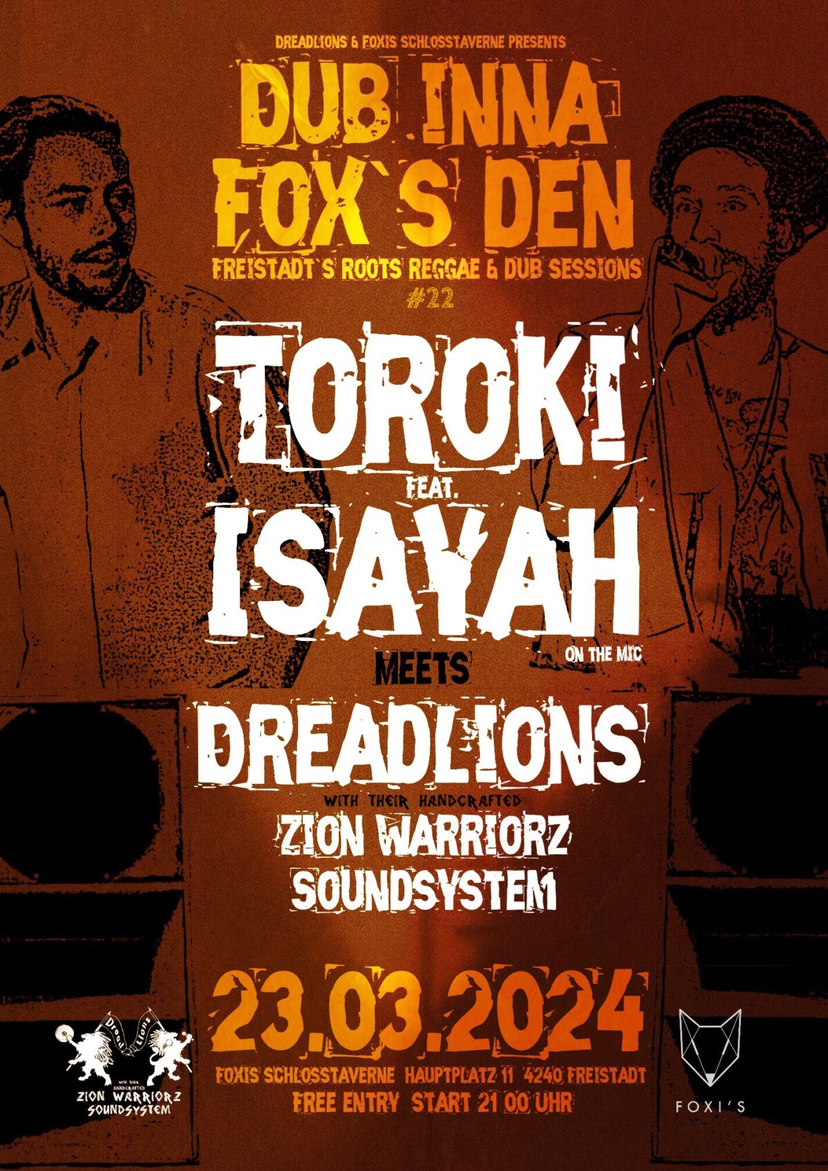Dub Inna Fox’s Den #22