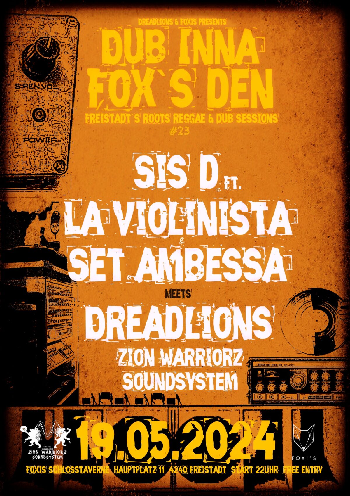 Dub Inna Fox’s Den #23